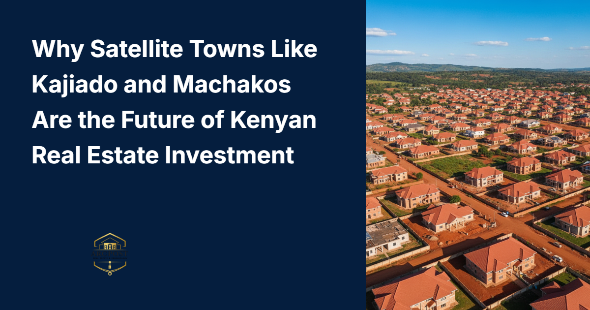 Why Satellite Towns Like Kajiado and Machakos Are the Future of Kenyan Real Estate Investment